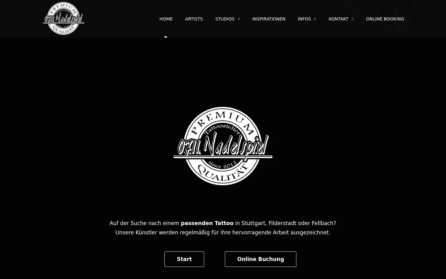 Screenshot of 0711nadelspiel.de
