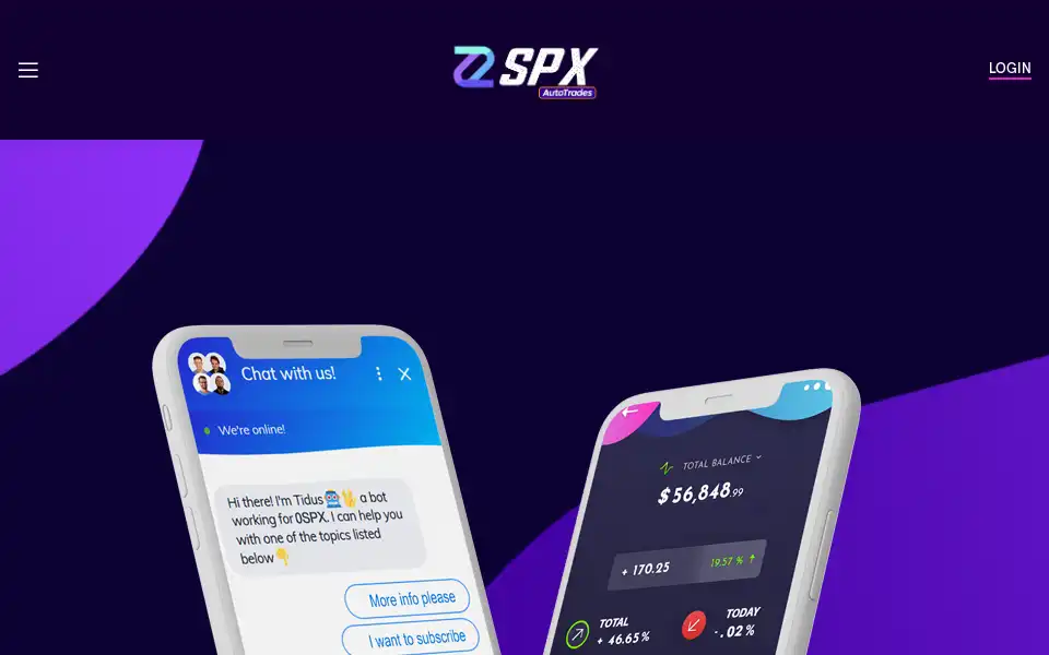 Screenshot of 0spx.com