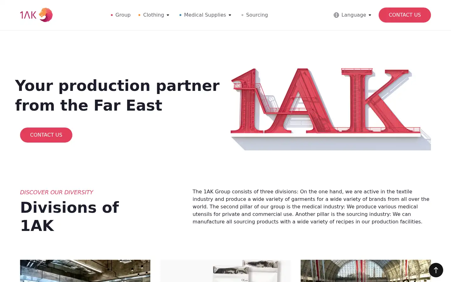 Screenshot of 1-ak.com