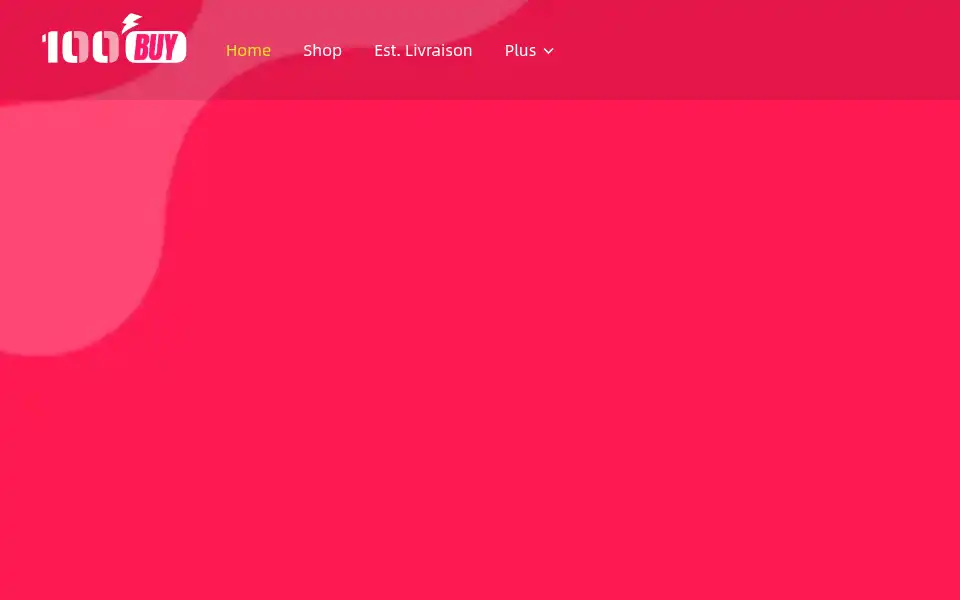Screenshot of 100buy.com
