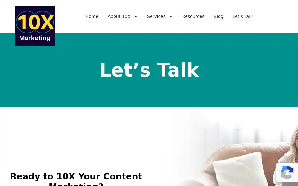 Screenshot of 10x-marketing.co.uk