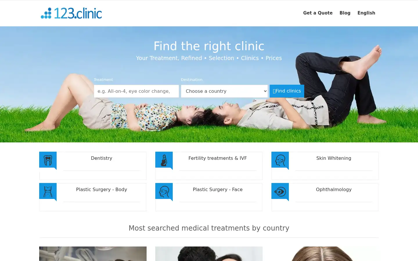 Screenshot of 123.clinic
