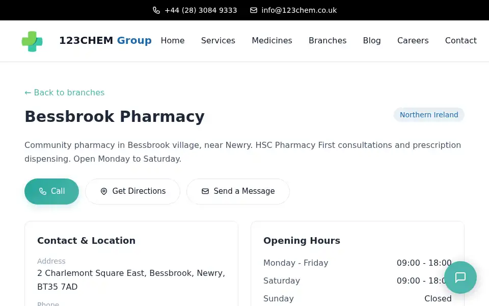 Screenshot of 123chem.co.uk