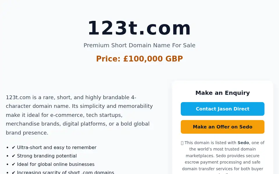 Screenshot of 123t.com