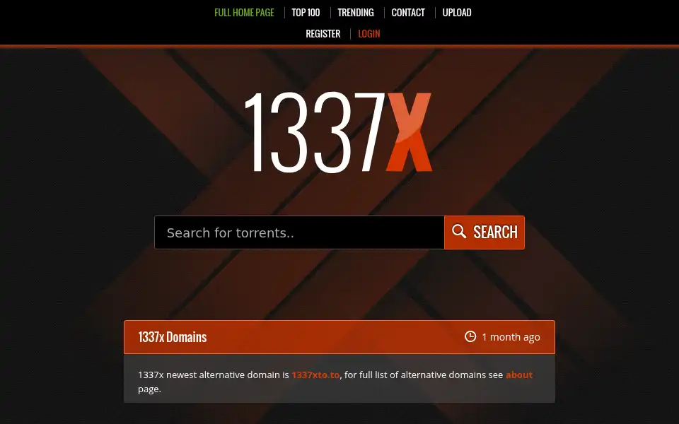 Screenshot of 1377x.to