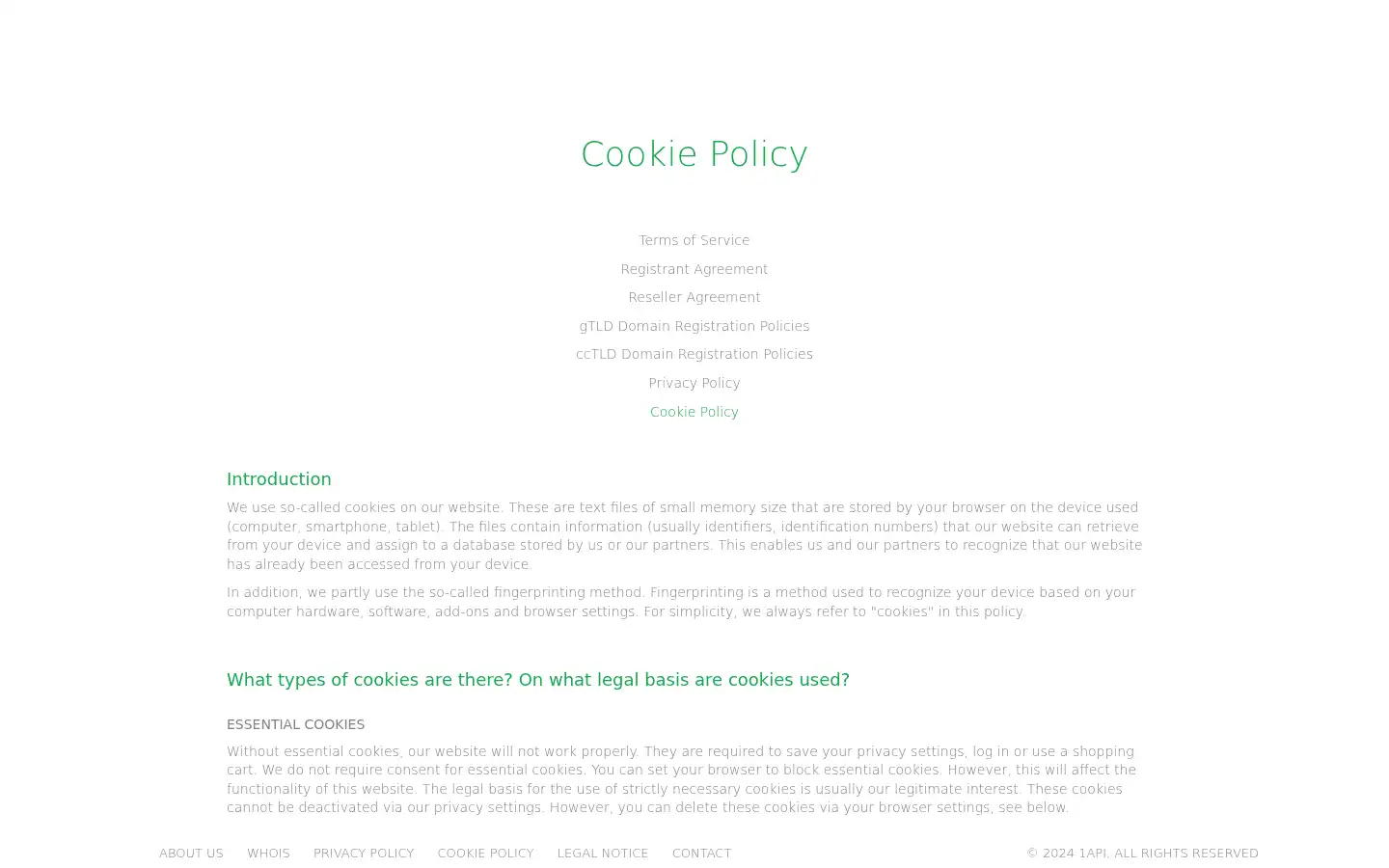 Screenshot of 1api.net