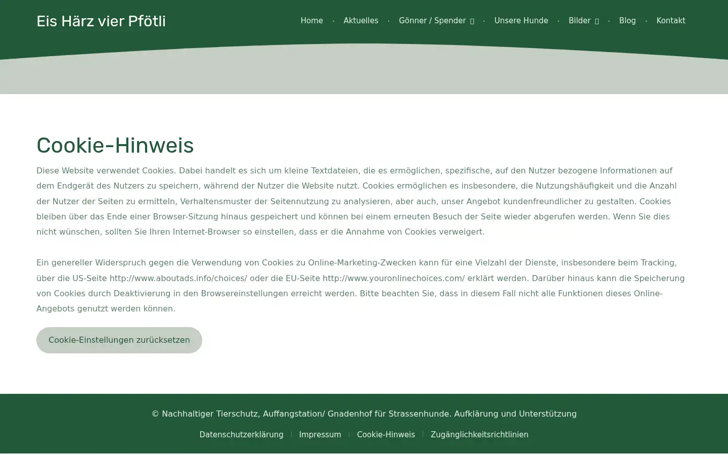 Screenshot of 1haerz4pfoetli.ch