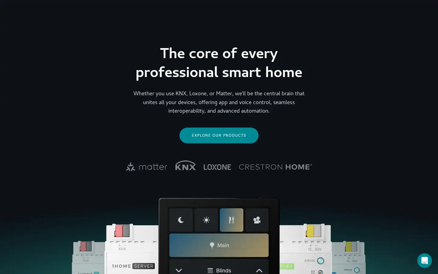 Screenshot of 1home.io