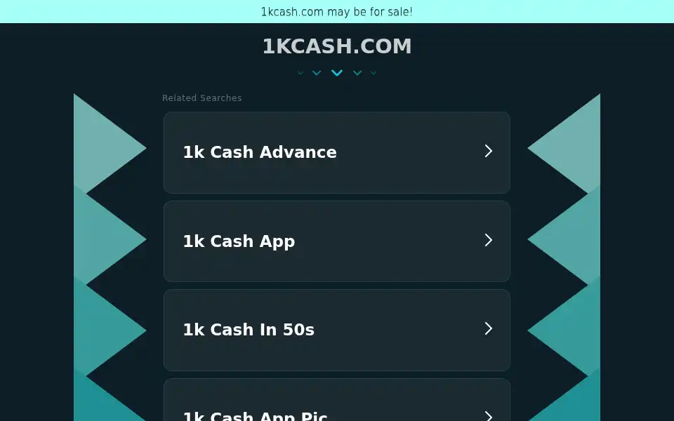 Screenshot of 1kcash.com
