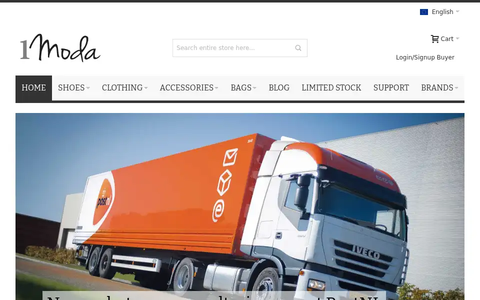 Screenshot of 1moda.eu