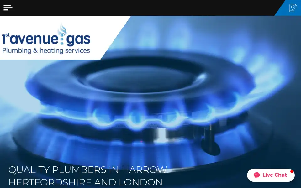 Screenshot of 1stavenuegas.co.uk