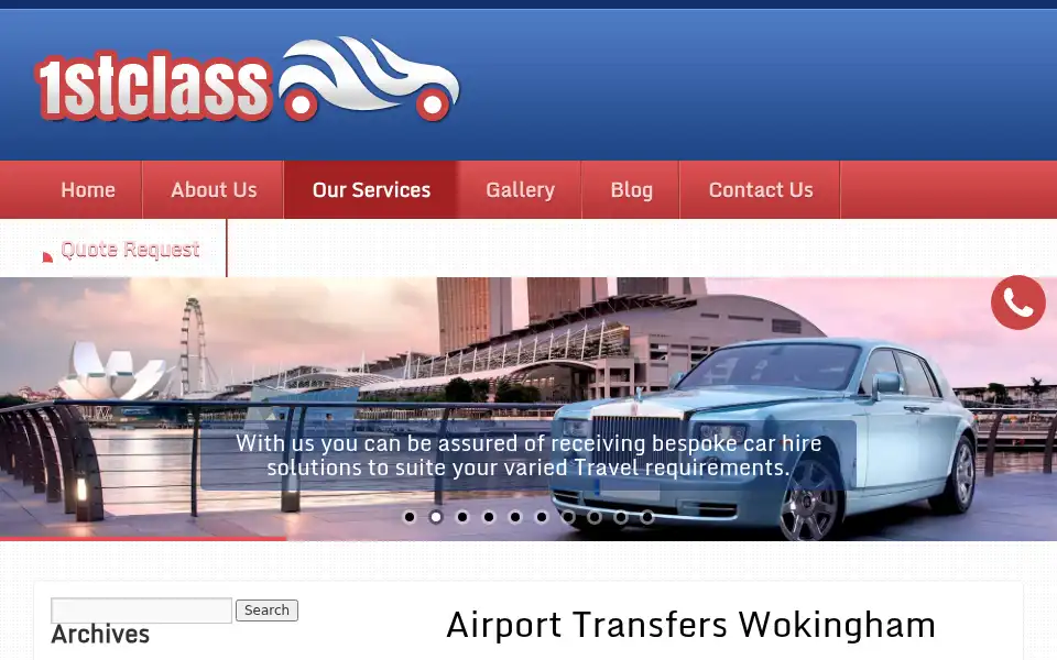 Screenshot of 1stclasscars.com