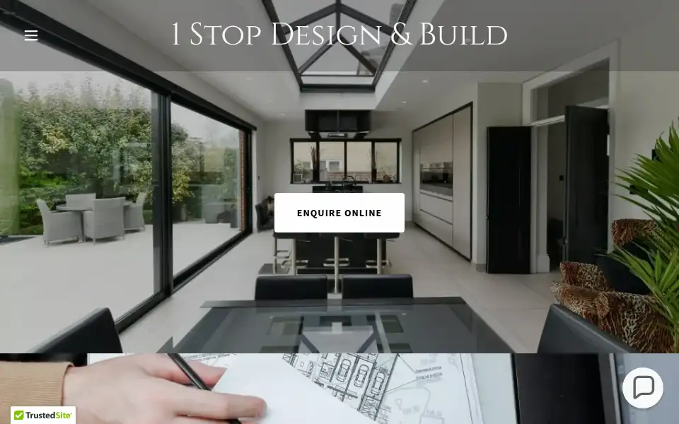 Screenshot of 1stopdesignandbuild.co.uk