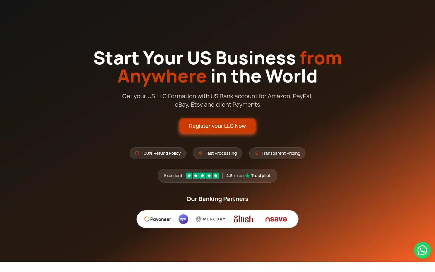 Screenshot of 1stopformation.com