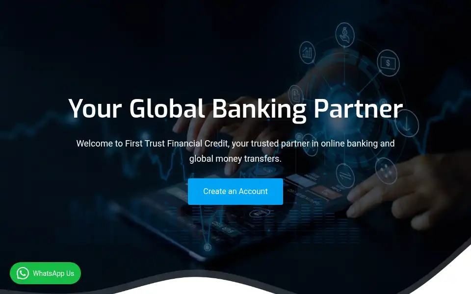 Screenshot of 1sttrustfinancialcredit.com