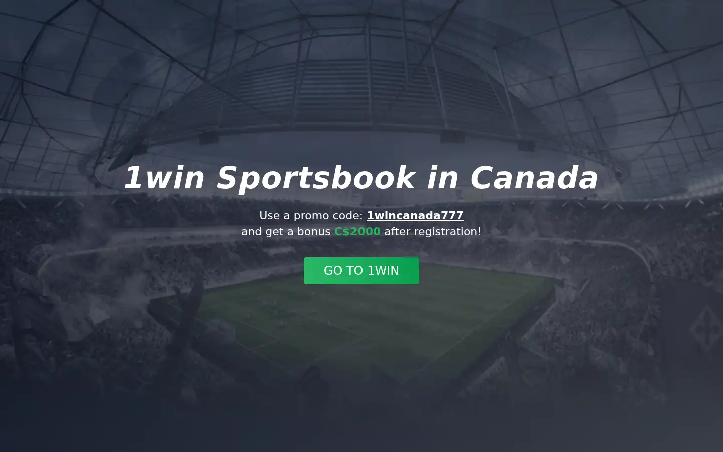 Screenshot of 1winca.ca