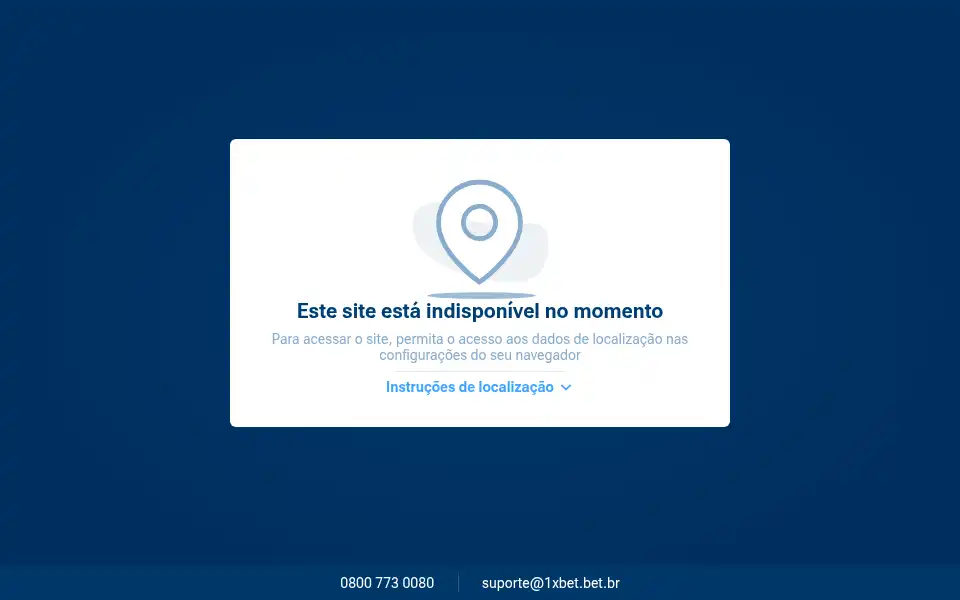 Screenshot of 1xbet.bet.br