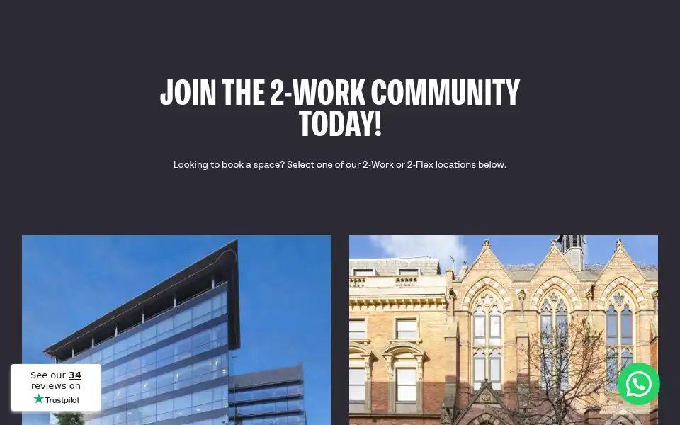 Screenshot of 2-work.co.uk