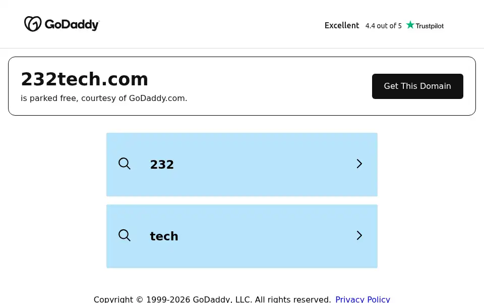 Screenshot of 232tech.com