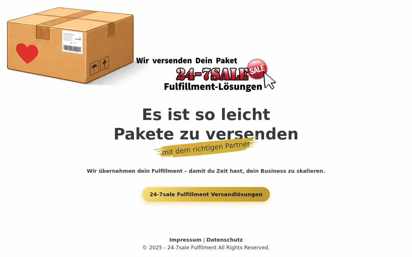 Screenshot of 24-7sale.de
