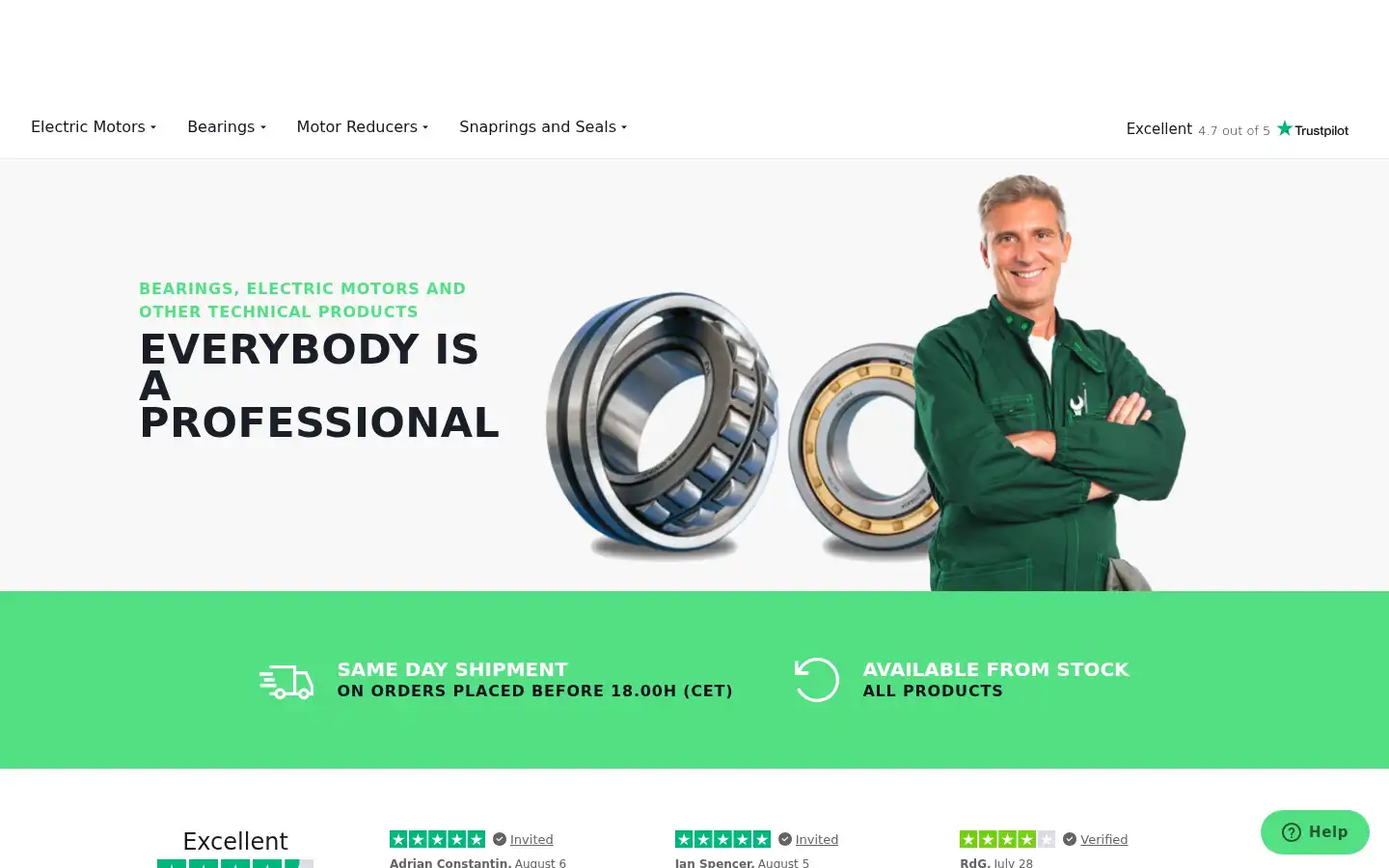 Screenshot of 247industries.com