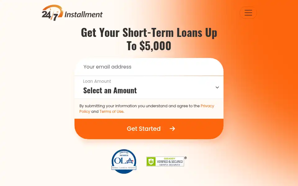 Screenshot of 247installment.com