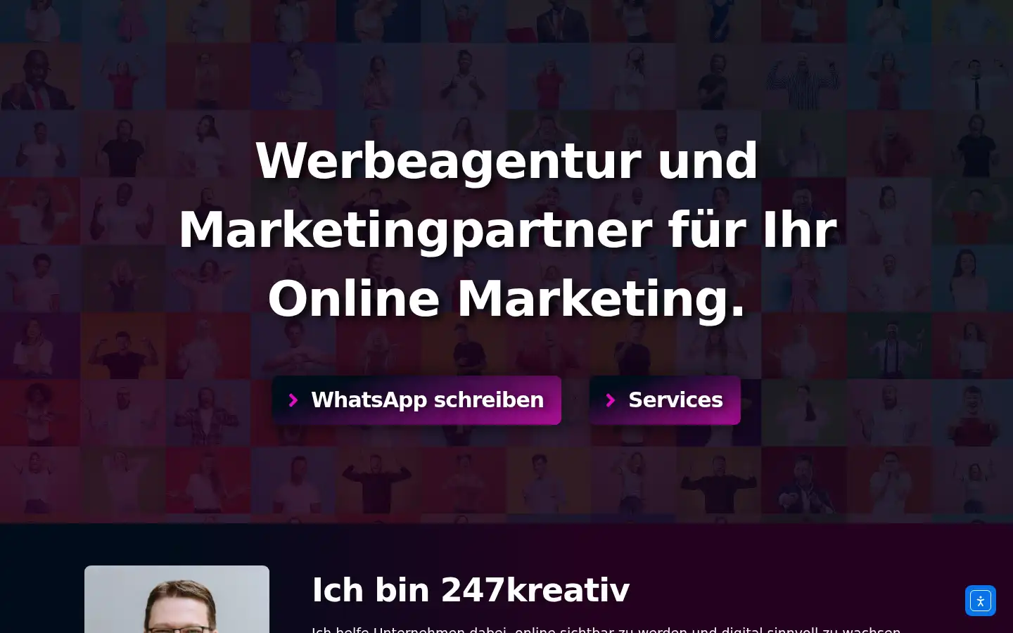 Screenshot of 247kreativ.de