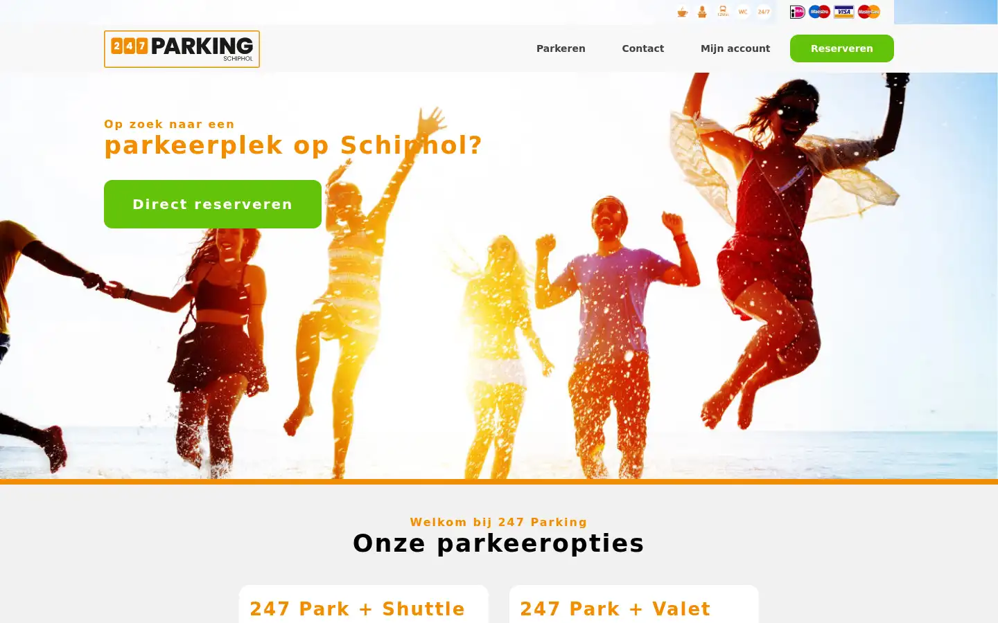 Screenshot of 247parking.nl