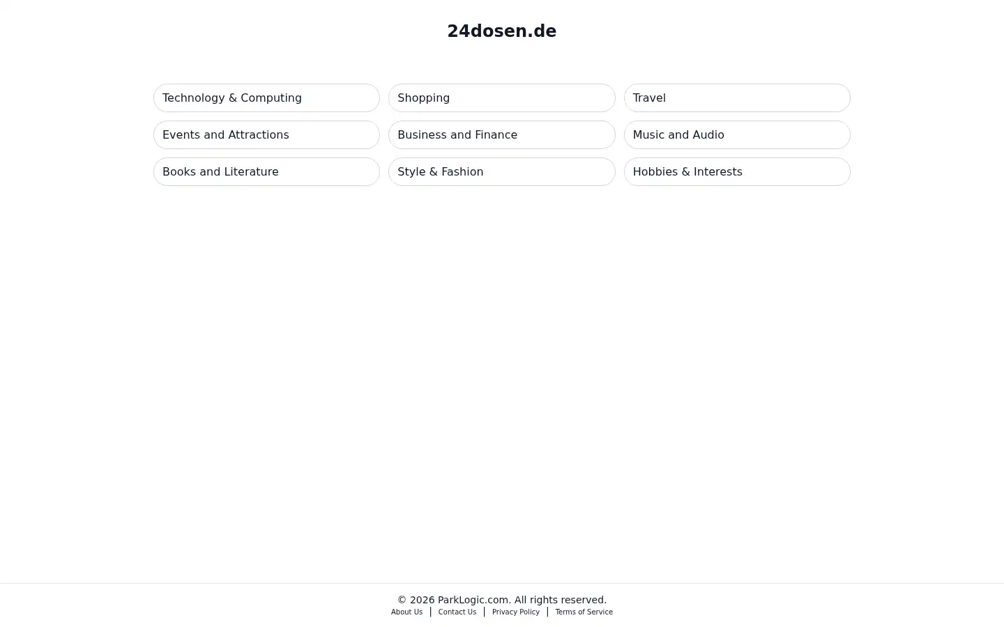 Screenshot of 24dosen.de