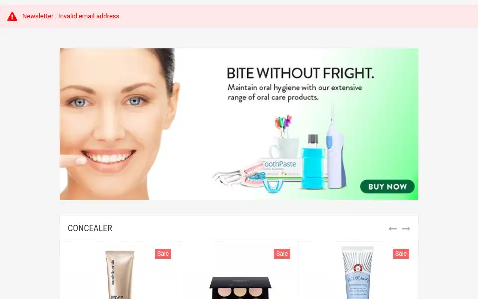 Screenshot of 24hbeaute.com