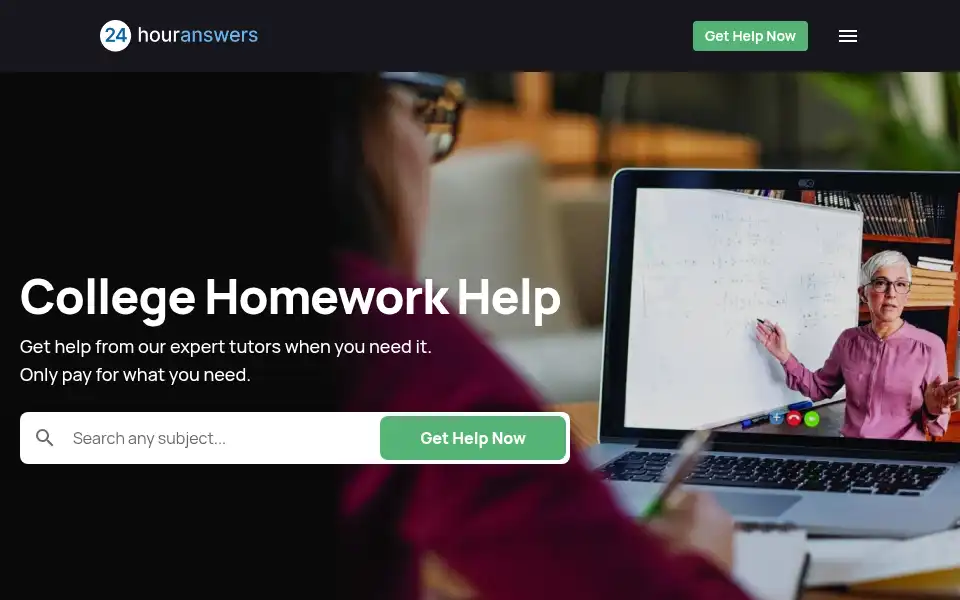 Screenshot of 24houranswers.com