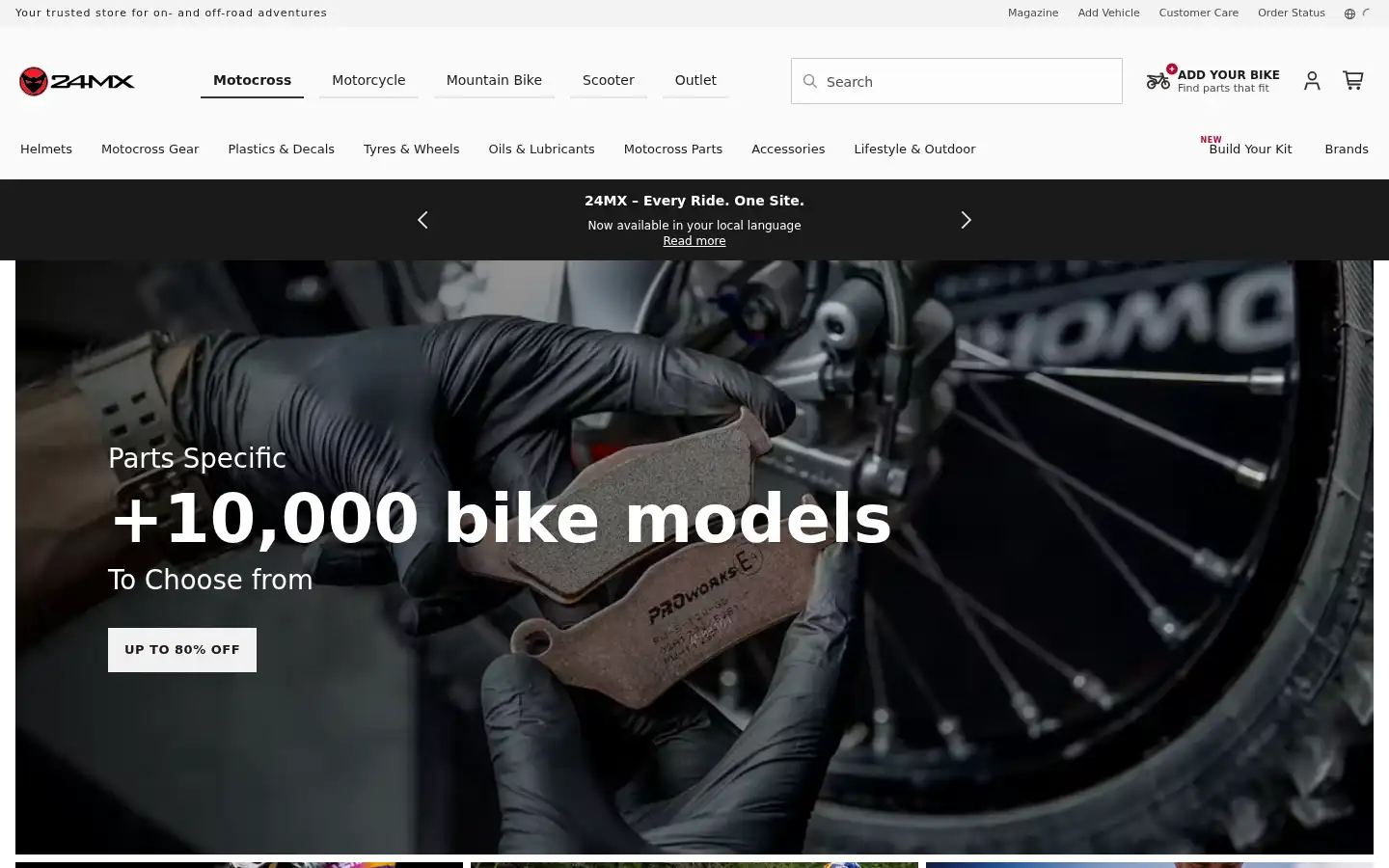 Screenshot of 24mx.com