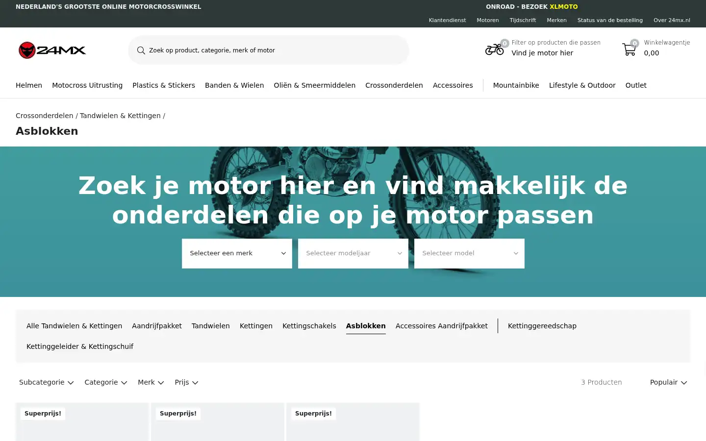 Screenshot of 24mx.nl
