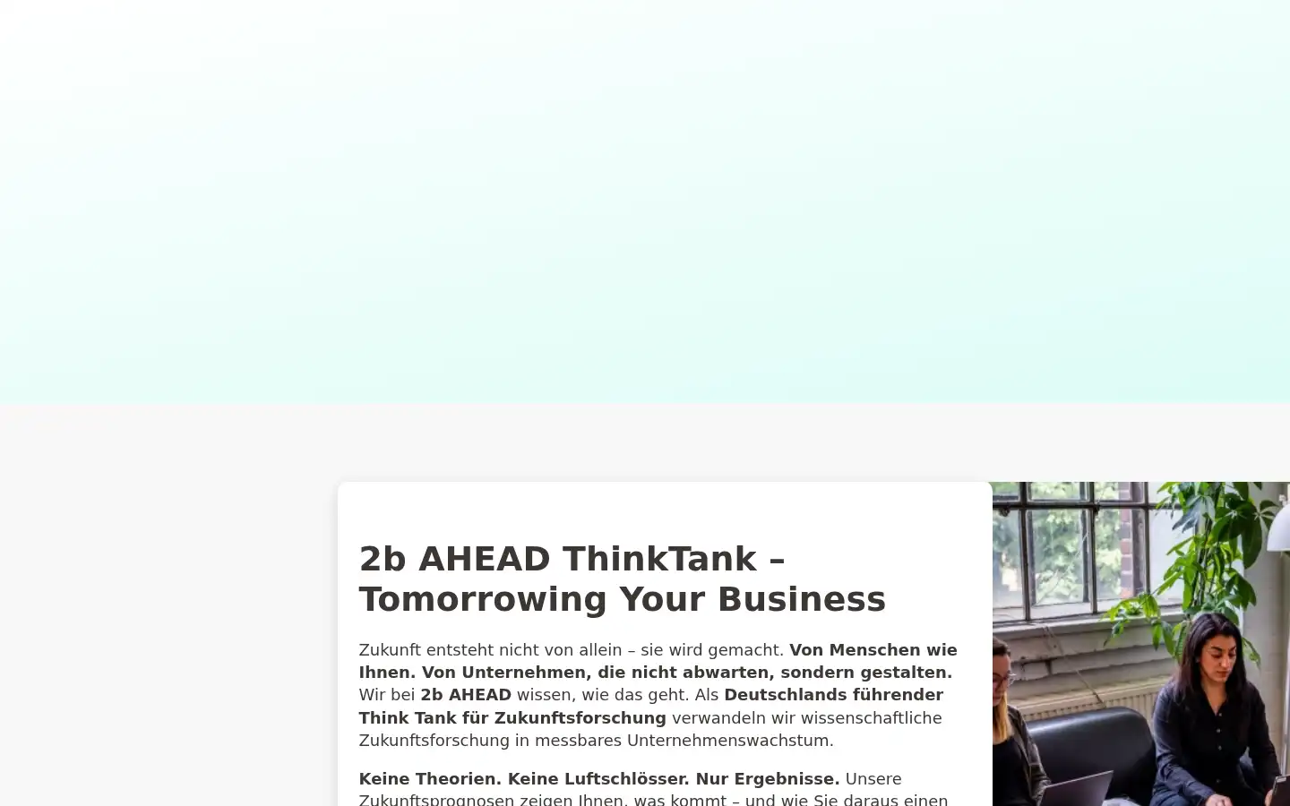 Screenshot of 2bahead.com