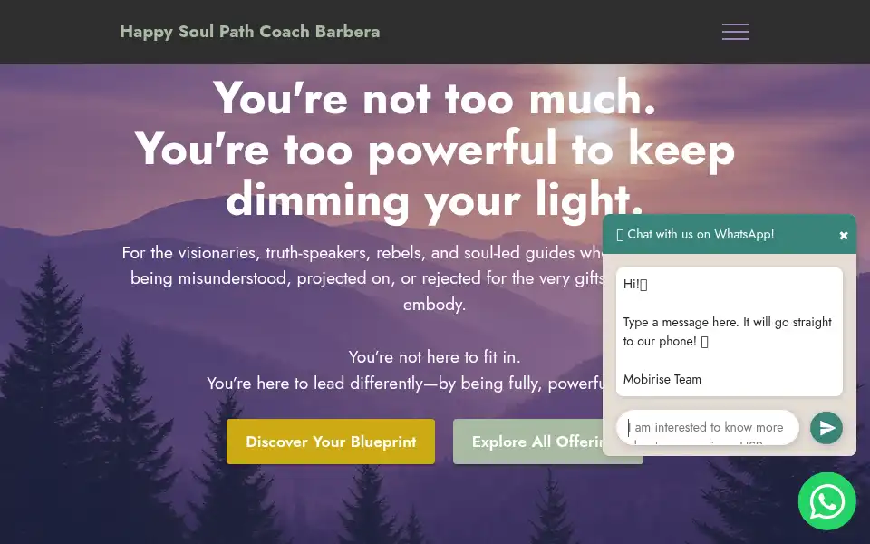 Screenshot of 2beinbalance.com