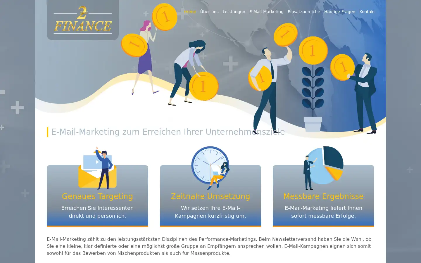 Screenshot of 2finance-online.de