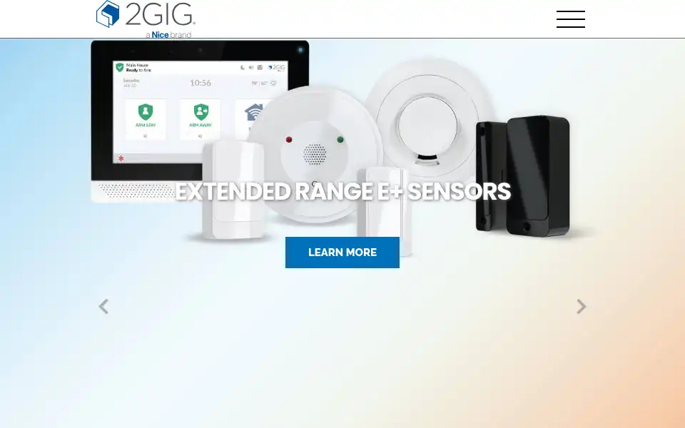 Screenshot of 2gig.com