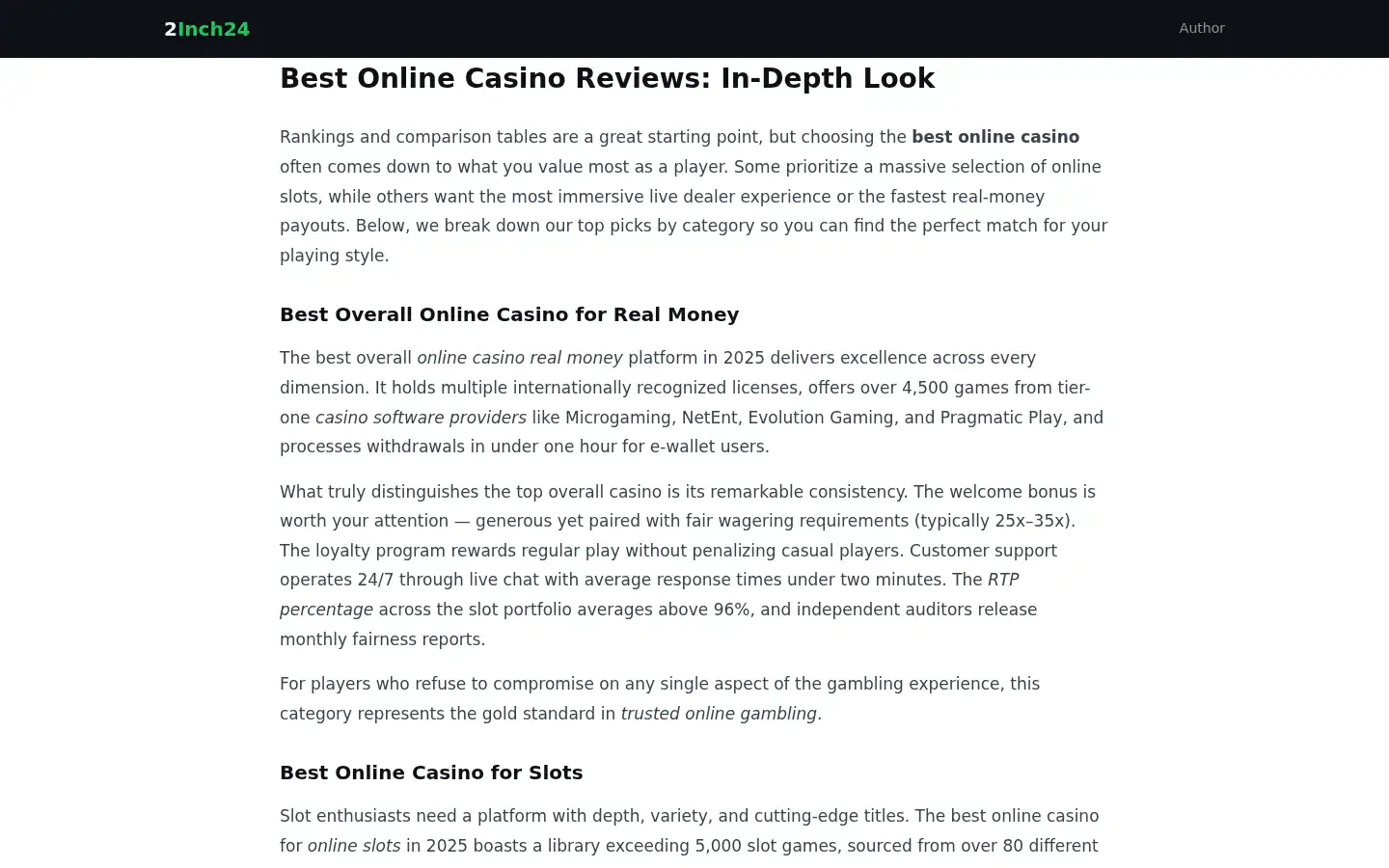 Screenshot of 2inch24.com