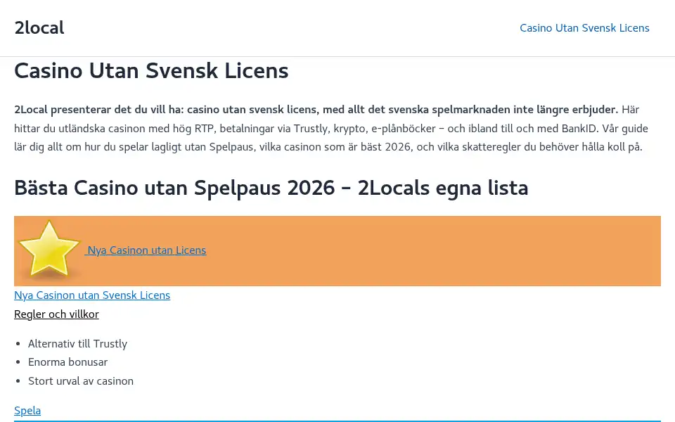 Screenshot of 2local.io