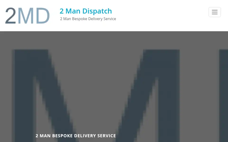 Screenshot of 2mandispatch.co.uk