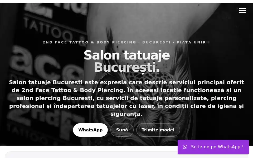 Screenshot of 2ndface.info