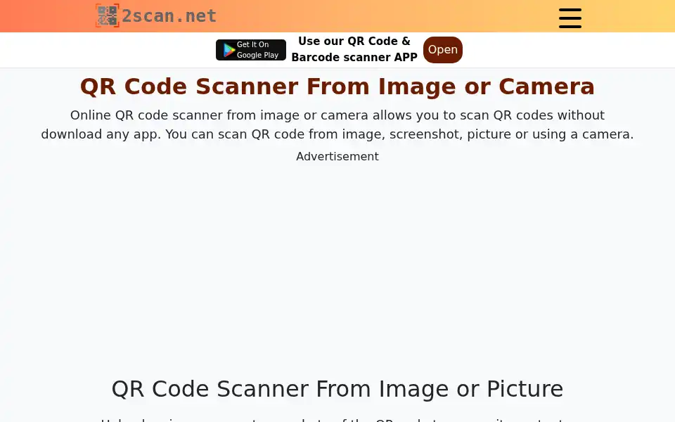 Screenshot of 2scan.net