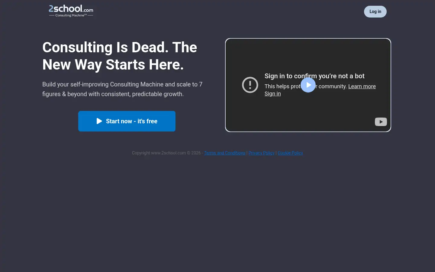 Screenshot of 2school.com