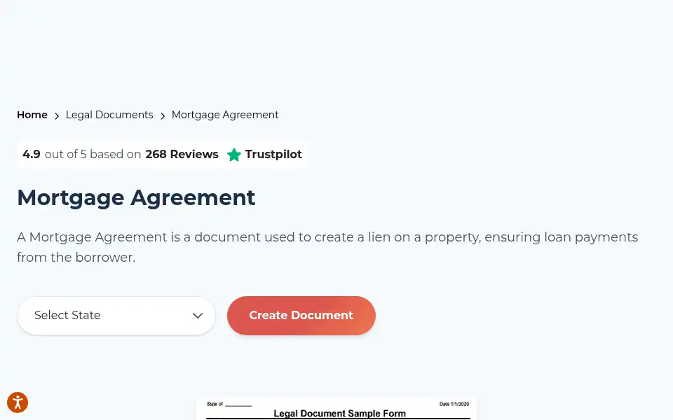 Screenshot of 360legalforms.com