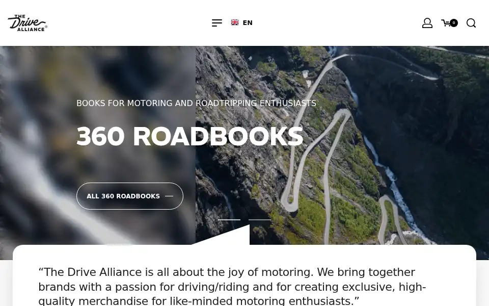 Screenshot of 360roadbooks.com