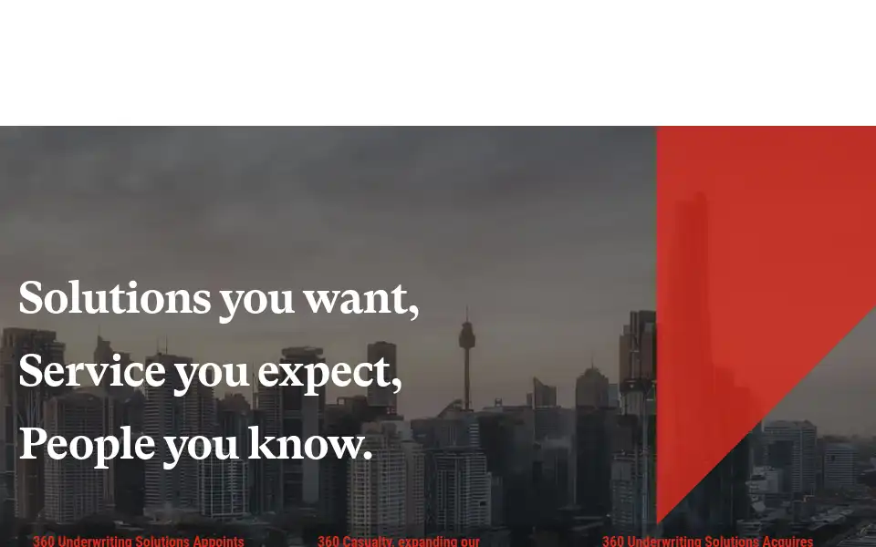 Screenshot of 360uw.com.au