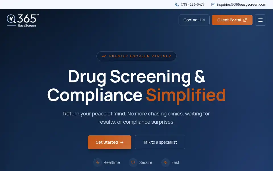 Screenshot of 365easyscreen.com