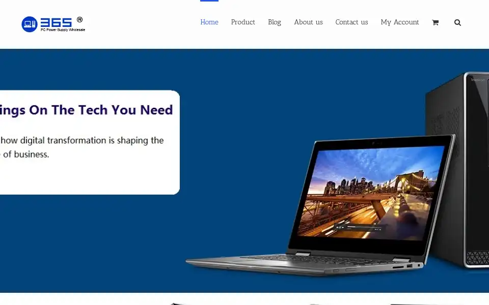 Screenshot of 365powersupply.com