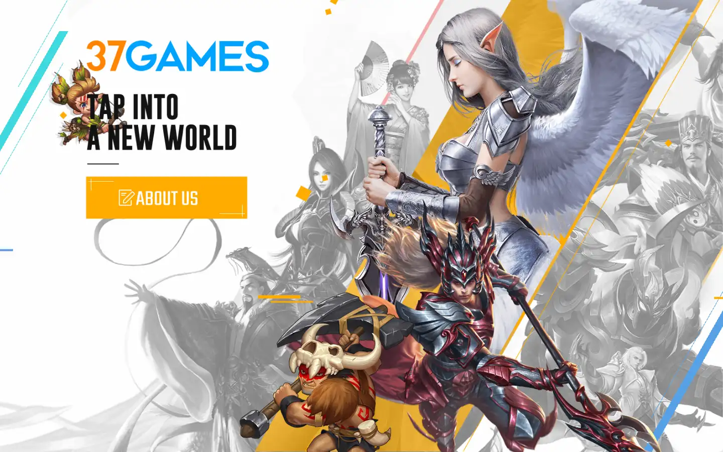 Screenshot of 37games.com