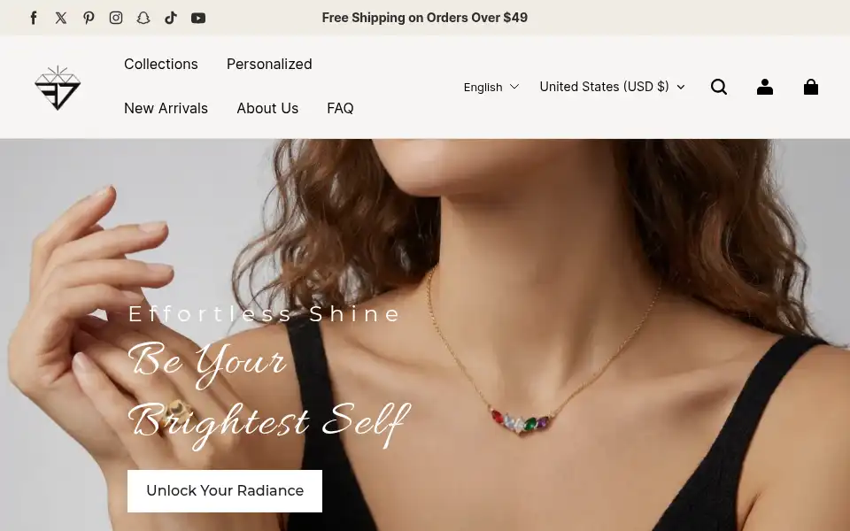 Screenshot of 37jewelry.com